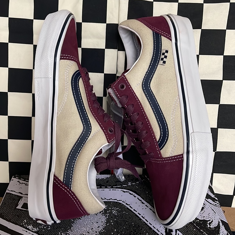 Vans Skate Old Skool Mauve Wine Men’s sneakers - Picture 12 of 16